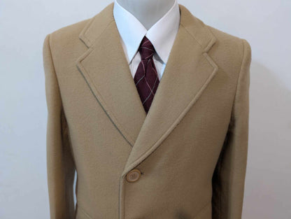 Petit manteau camel en laine