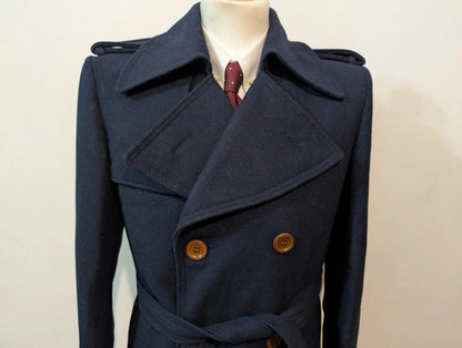 Spectaculaire trench en tweed