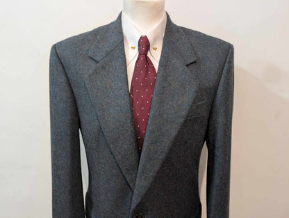 Élégant veste verte en tweed