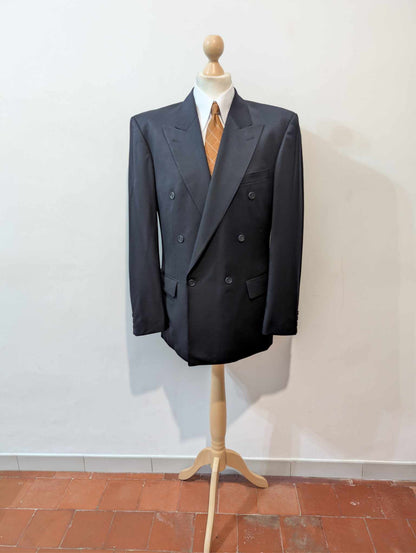 Magnifique costume croisé bleu marine