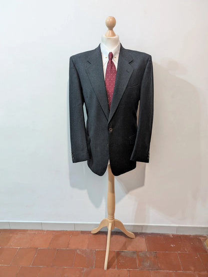 Adorable costume gris en flanelle lourde