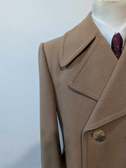 Adorable manteau camel en laine