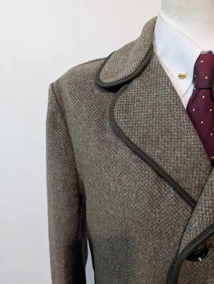 Mignon manteau anglais en tweed