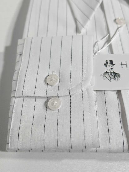 Schwarzes Tennis-Streifenshirt
