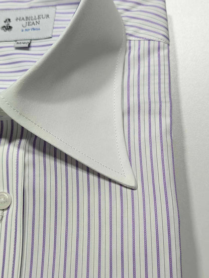 Black tennis stripe shirt