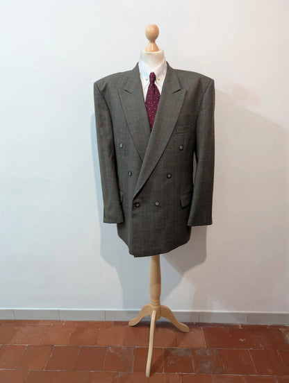 Géant costume croisé en laine