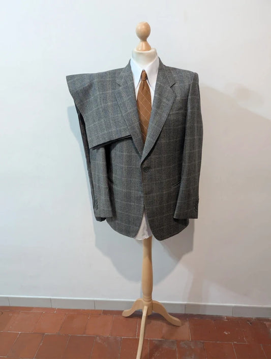 Great grey suit in heavy flannel