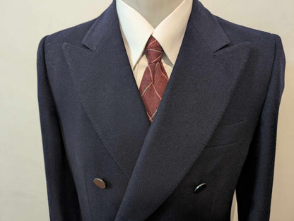Magnifique veste croisée en flanelle lourde