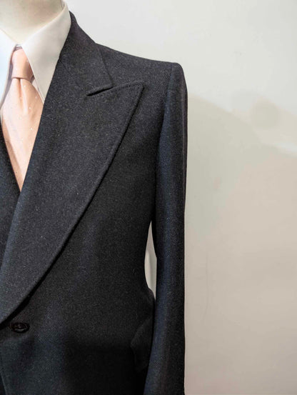 Magnifique manteau  gris en tweed