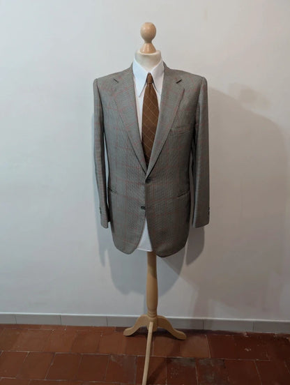 Äußerst seltener, maßgeschneiderter Wollanzug mit Karomuster