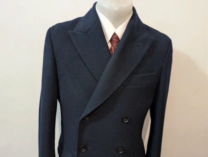 Kurzer Wollpolomantel