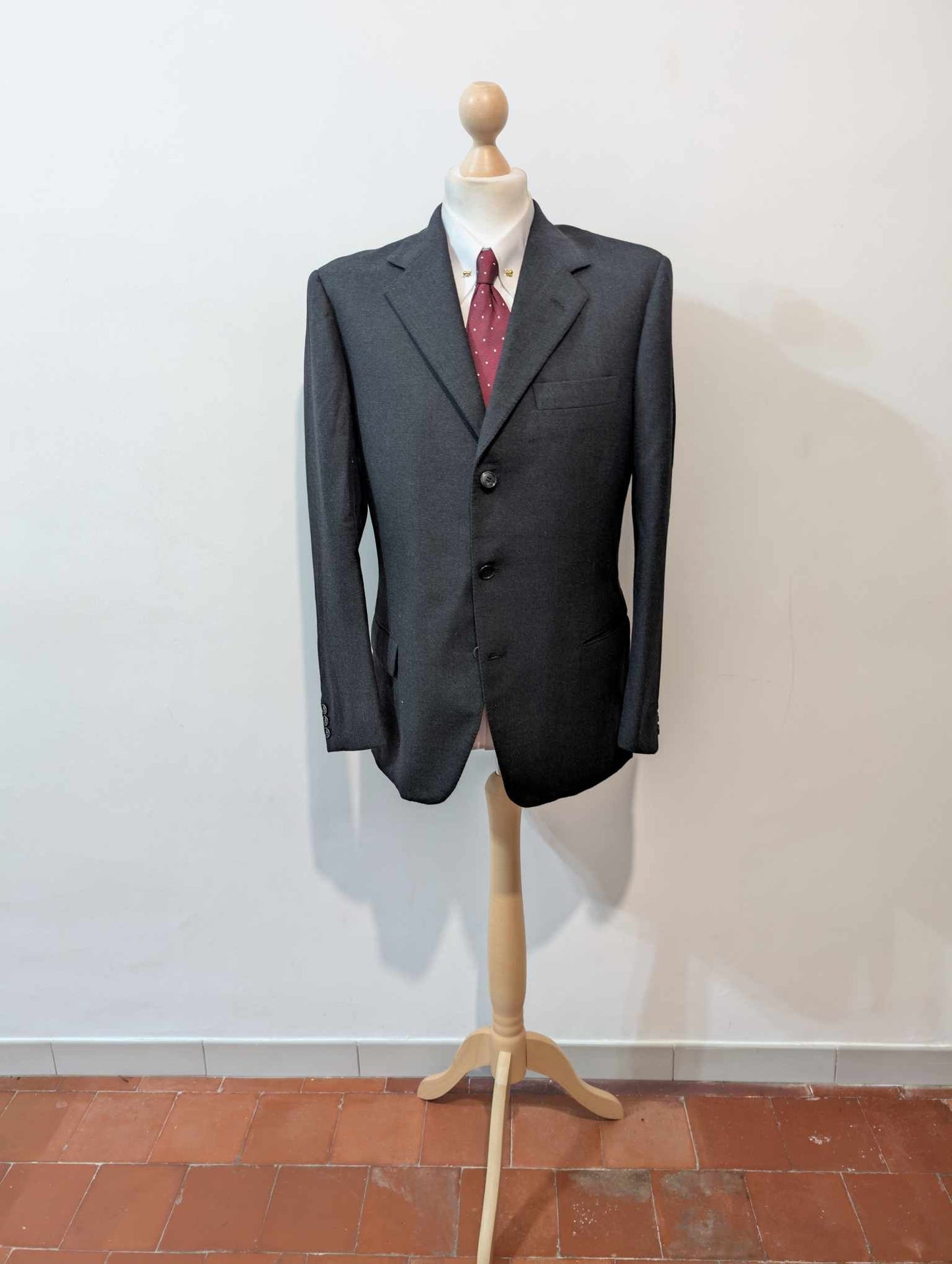 Classique costume gris en laine