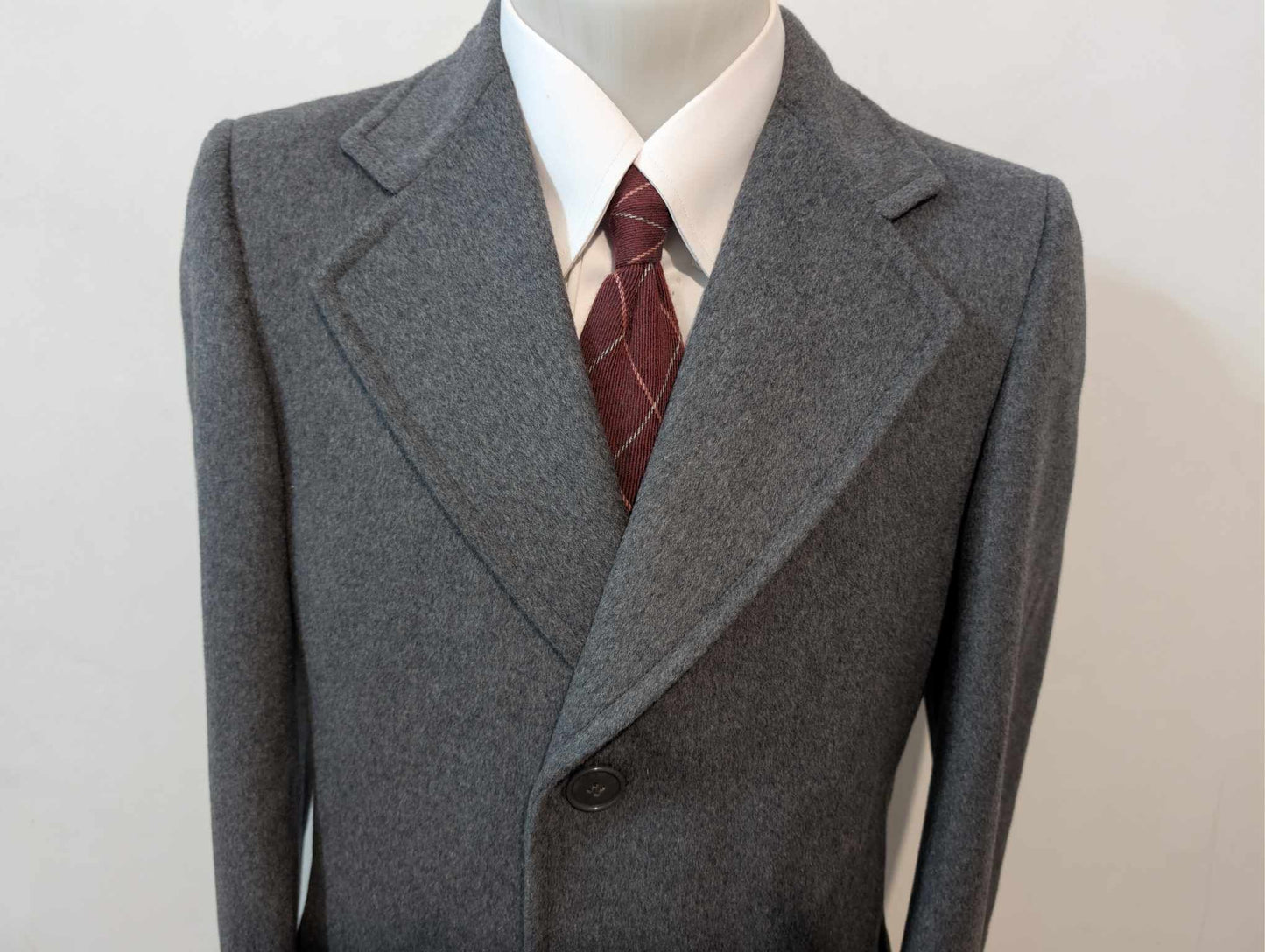 Génial manteau gris en laine