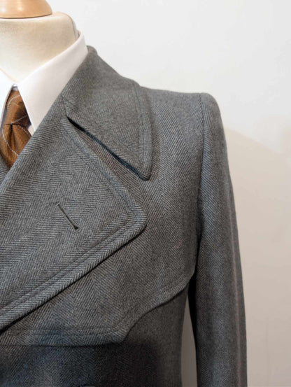 Génial Manteau gris en laine