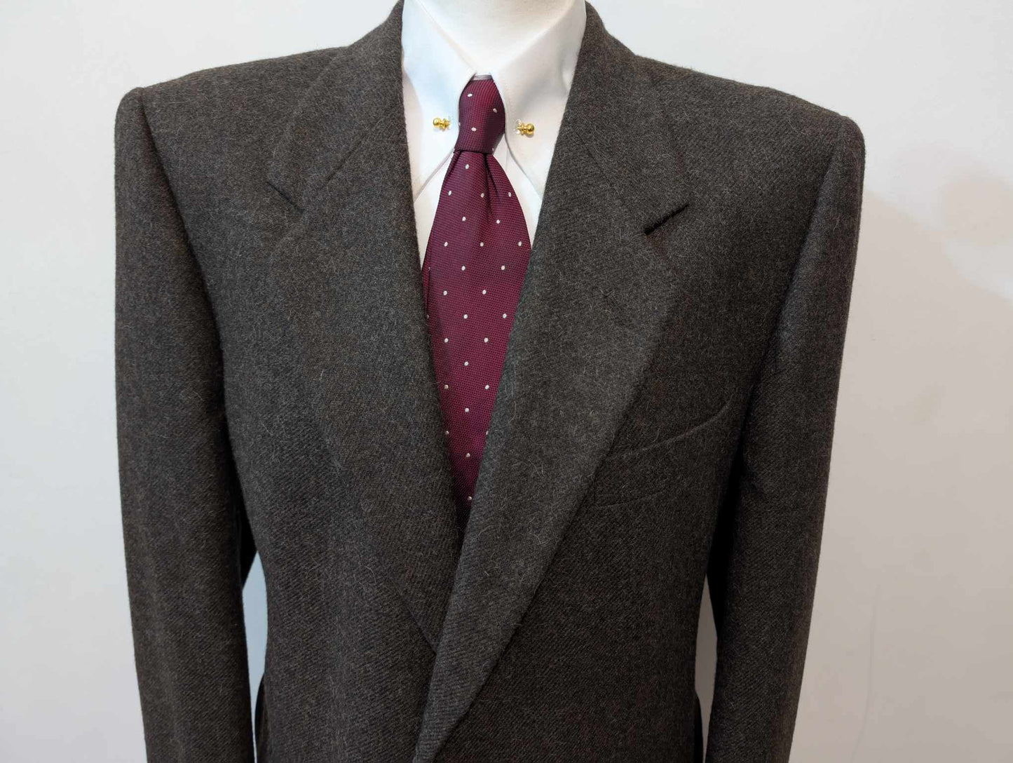 Magnifique veste marron en laine