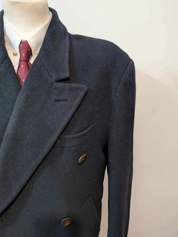 Sympathique manteau croisé en laine