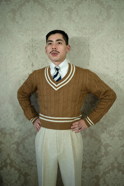 Pull cricket marron