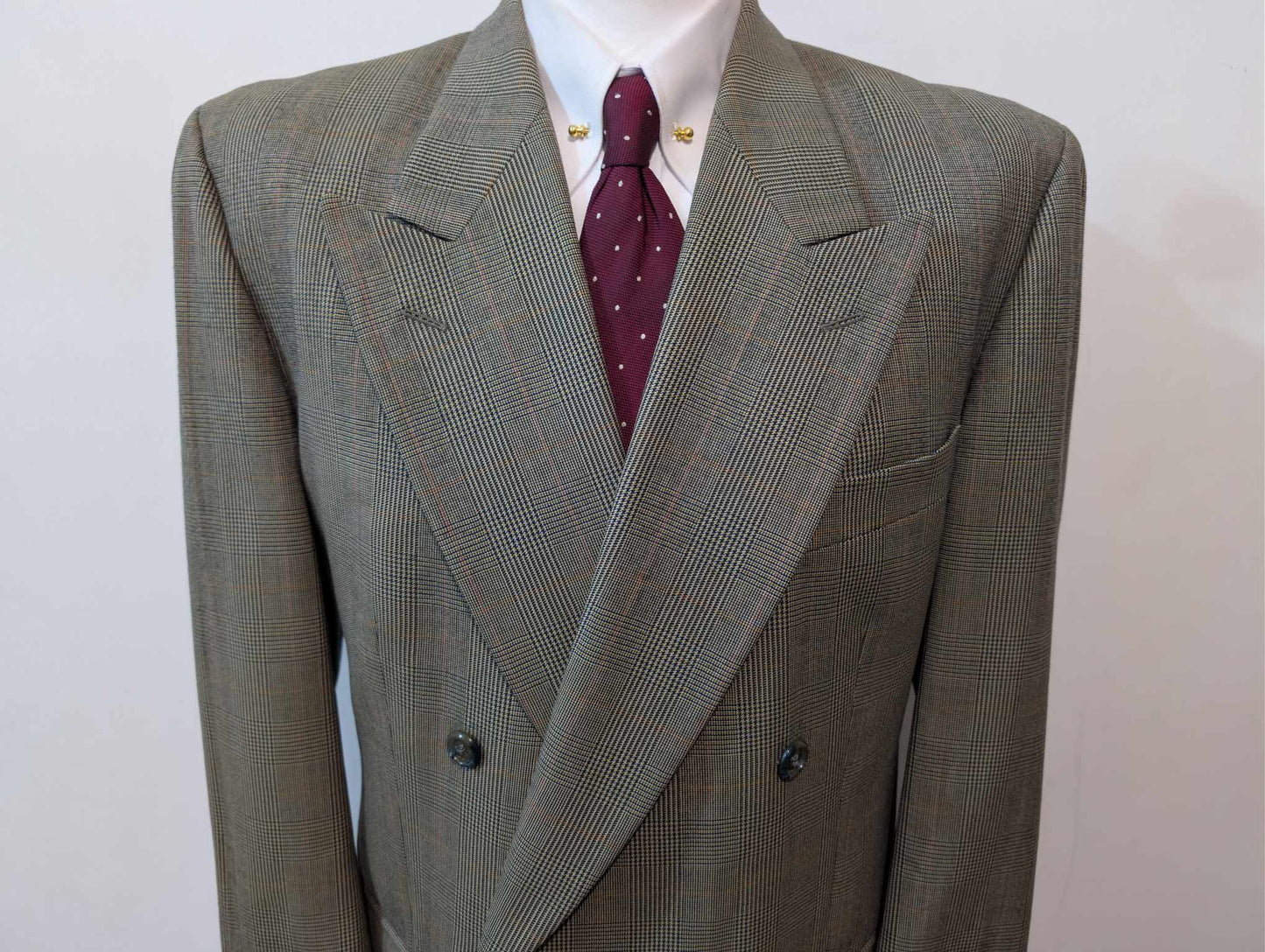 Redoutable costume croisé en prince de Galles