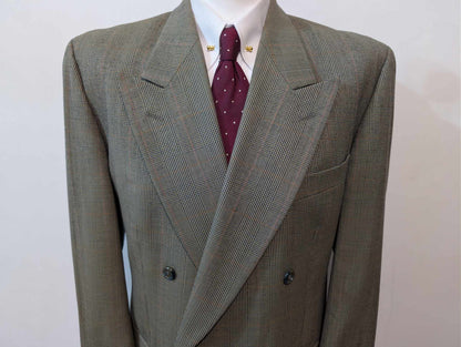 Redoutable costume croisé en prince de Galles