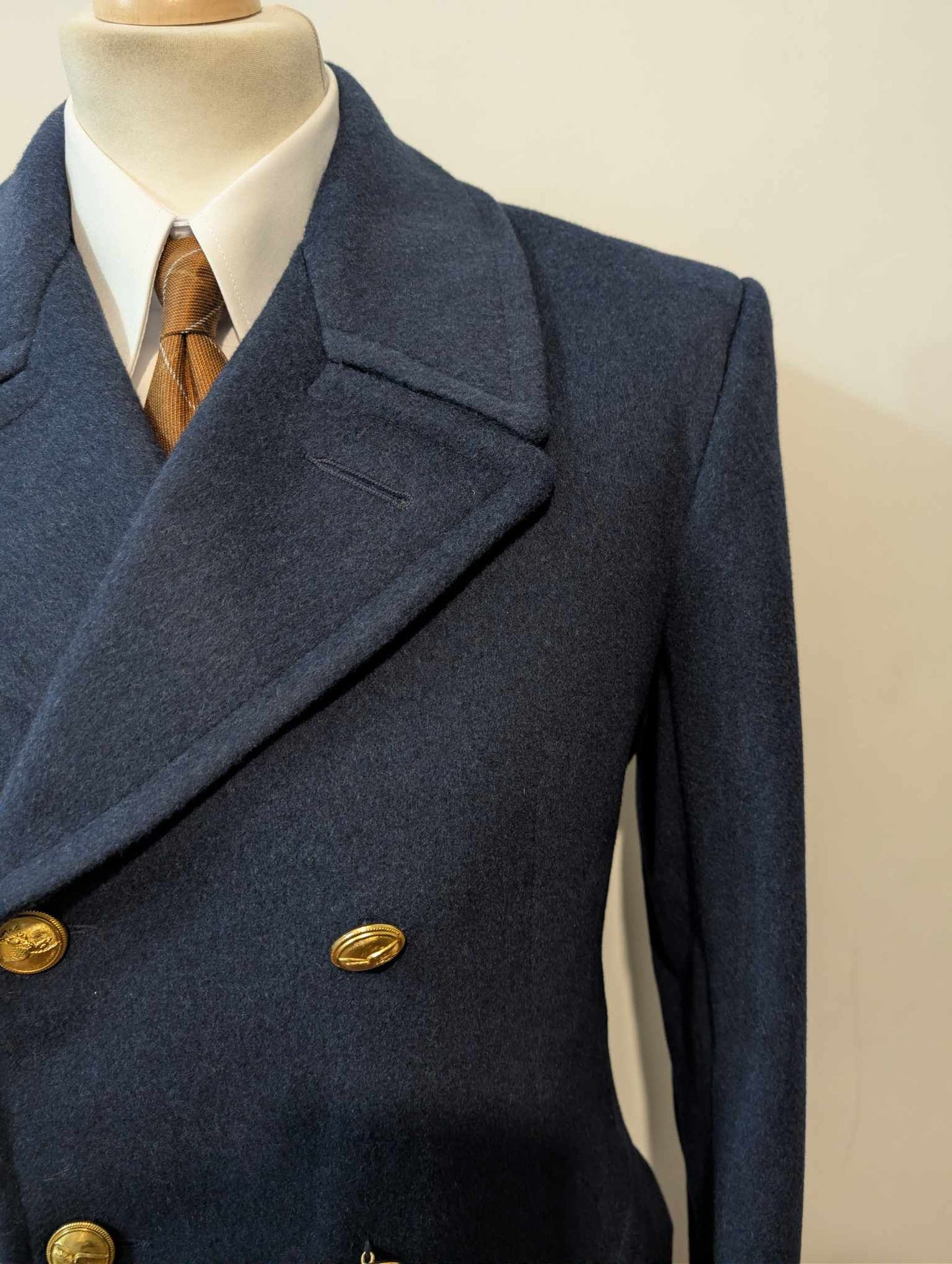 Extraordinaire manteau caban en laine