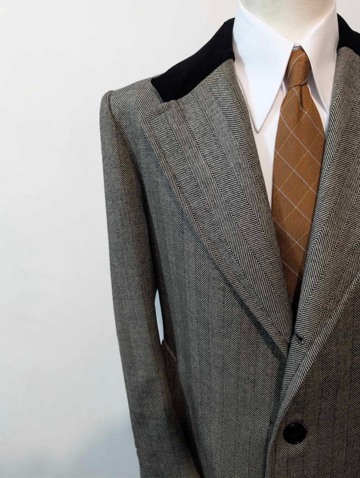 Beeindruckender Chesterfield-Wollmantel