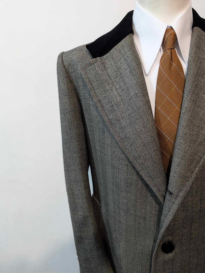 Beeindruckender Chesterfield-Wollmantel