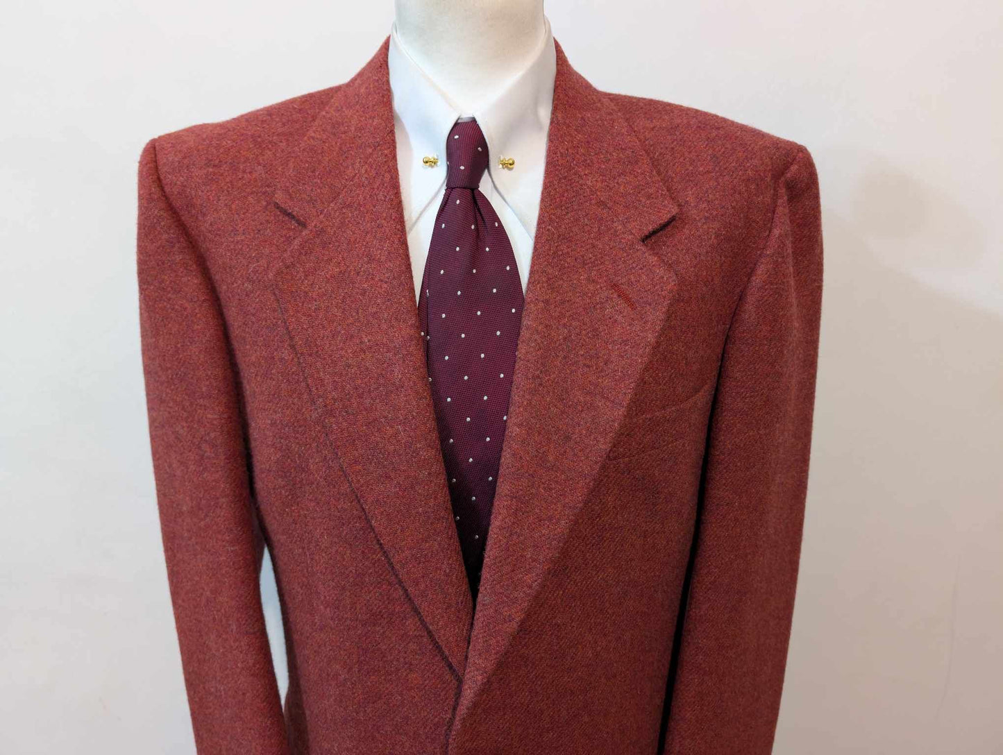 Magnifique veste bordereau en tweed