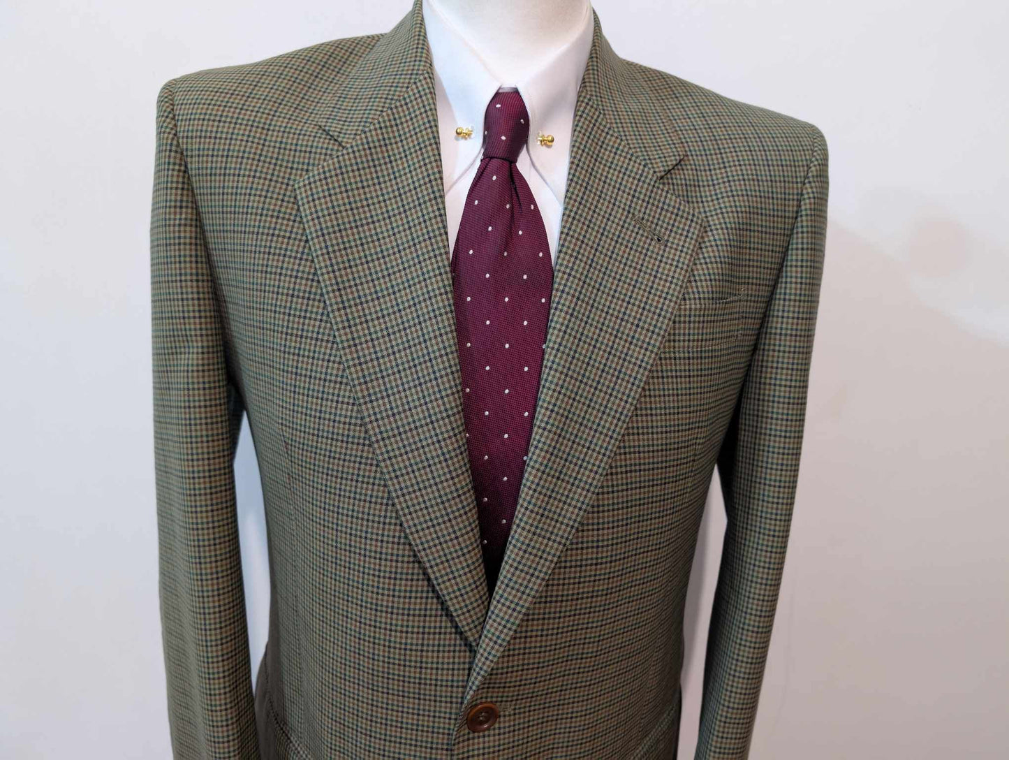 Gentille veste verte en laine