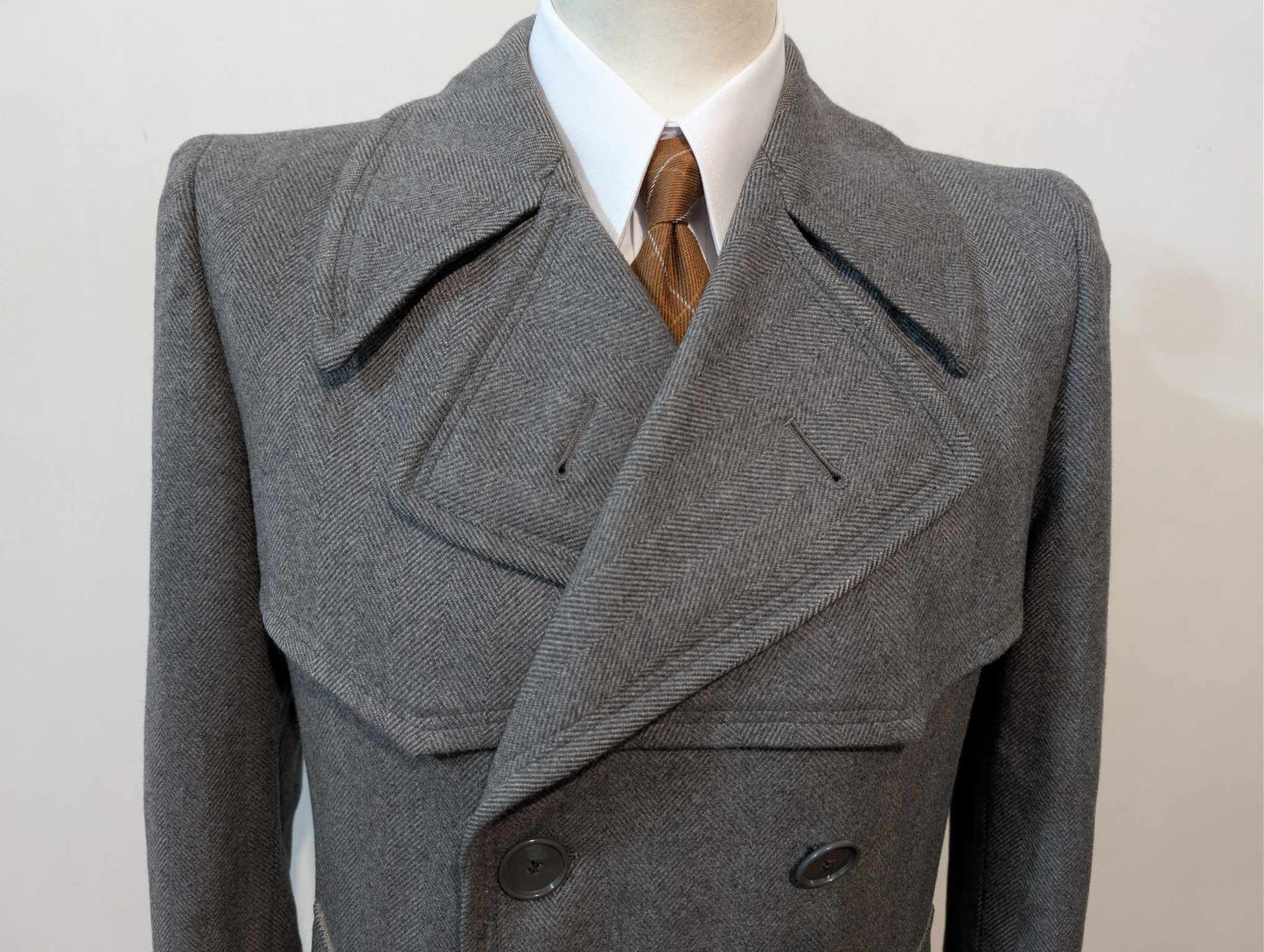 Génial Manteau gris en laine