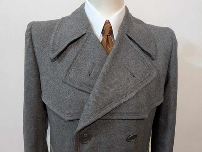Génial Manteau gris en laine