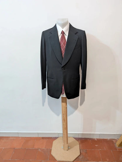Magnifique costume noir en laine