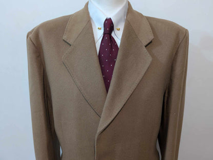 magnifique Manteau camel en laine