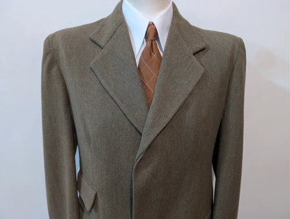 Gentil manteau kaki en laine