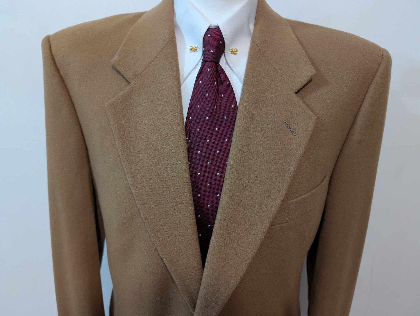 Magnifique veste camel en flanelle lourde