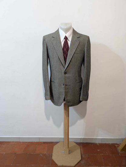 Süßer Hahnentritt-Overall aus schwerer Flanell