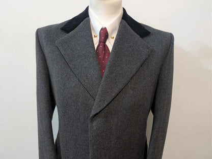 Fabuleux manteau Chesterfield en laine