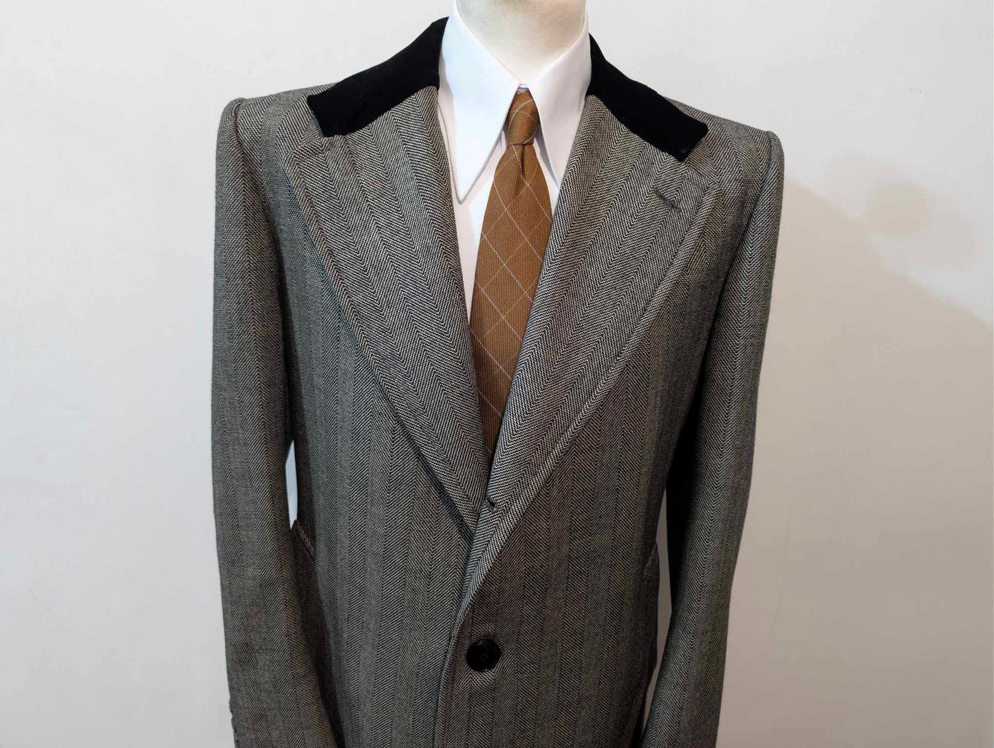 Beeindruckender Chesterfield-Wollmantel