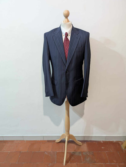 Suprême costume pinstripe en laine