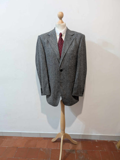 Rarissime costume gris en tweed