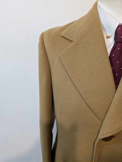 Miraculeux manteau camel en laine