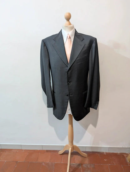 Exceptional gray wool suit