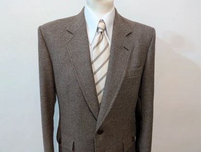 Exceptionnel veste marron en tweed
