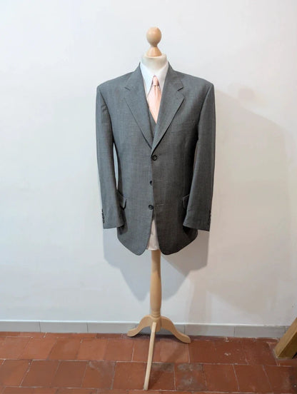 Classic grey 3-piece wool suit