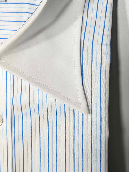 Black tennis stripe shirt