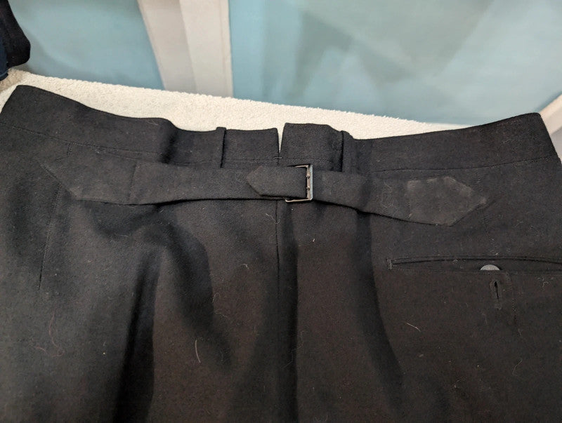 Légendaire smoking bespoke en flanelle