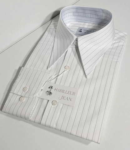 Schwarzes Tennis-Streifenshirt