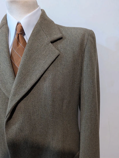 Gentil manteau kaki en laine