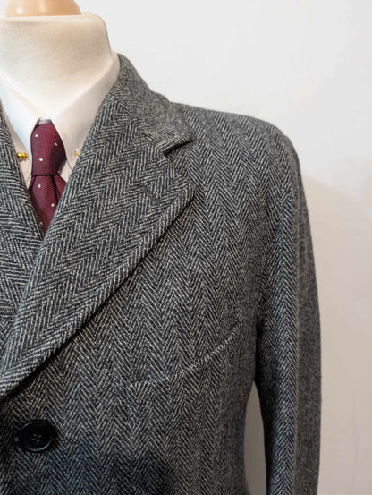 Redoutable manteau gris à chevron