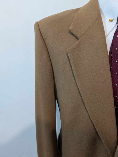 Magnifique veste camel en flanelle lourde