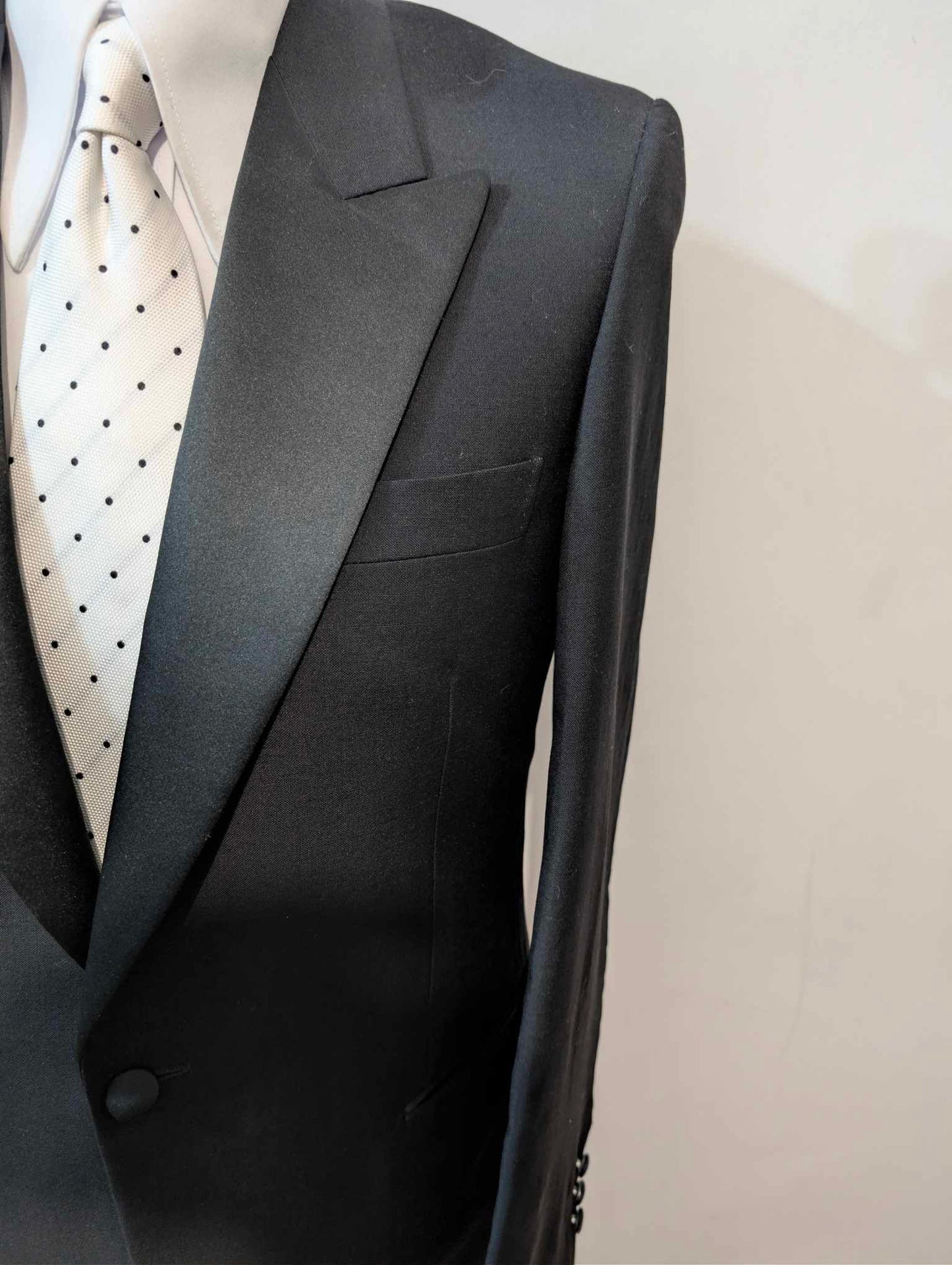 Élégant smoking en laine